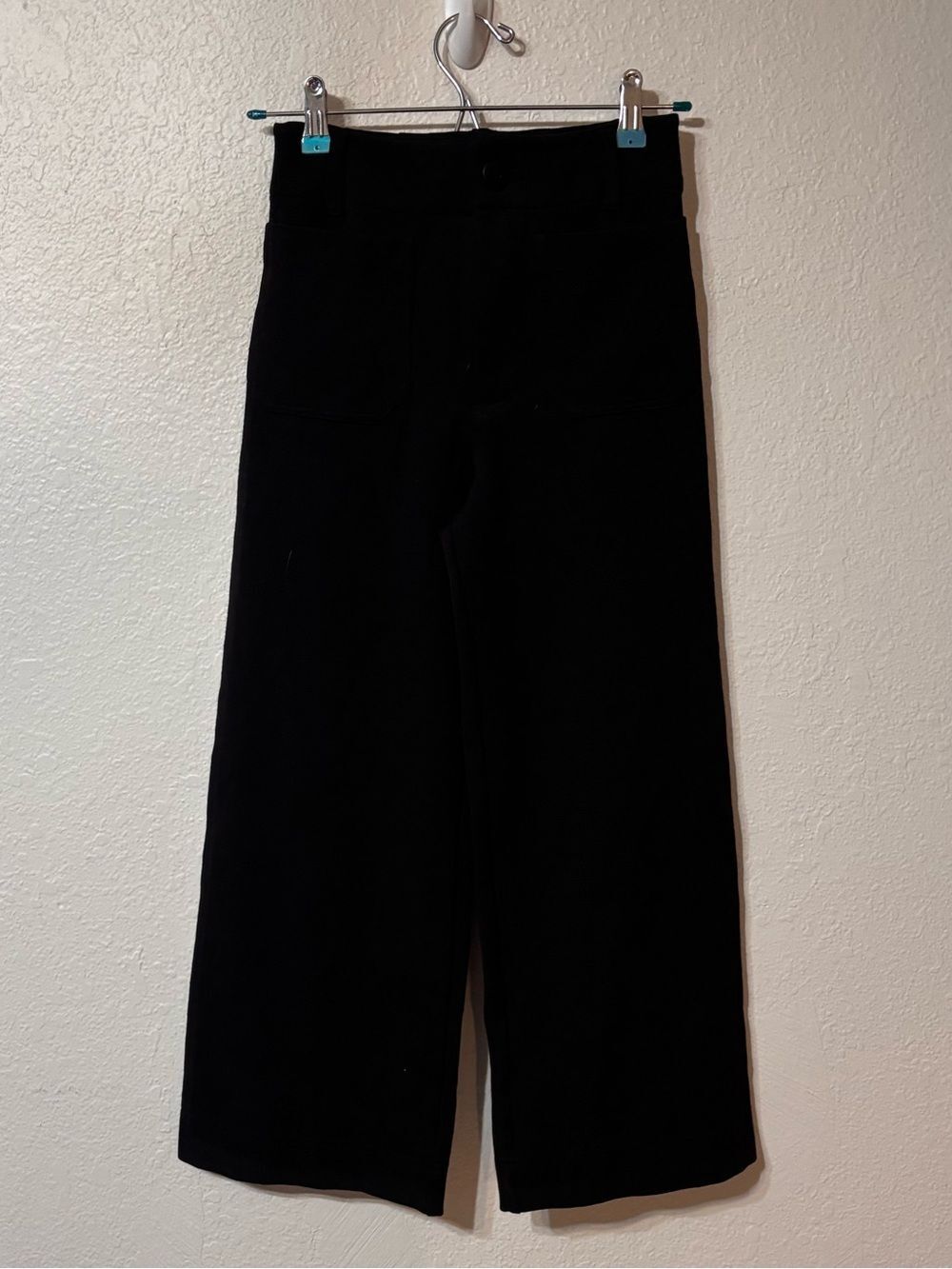 Anthropologie Maeve Colette Cropped Wide Leg Pants Size 24